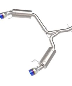 aFe POWER Takeda 06-13 Lexus IS250/IS350 SS Axle-Back Exhaust w/ Blue Flame Tips