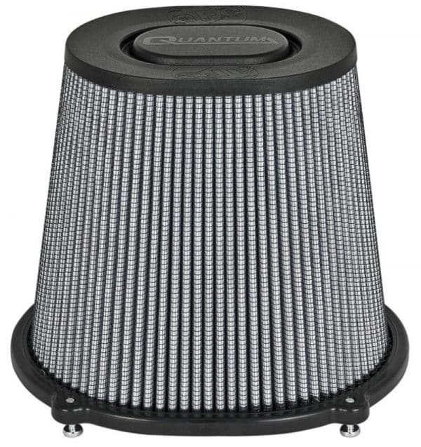 aFe Quantum Intake Pro DRY S Universal Air Filter F-5in. / B-(10x8.75) / T-(6.75x0.5) / H-8in. - Image 6