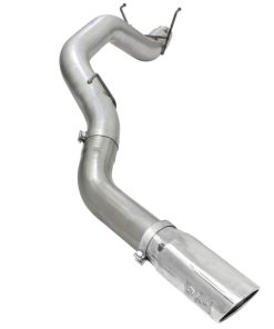 aFe MACHForce XP 5in DPF-Back SS Exht Dodge RAM 13-14 6.7L (td) Mega Cab w/ Polished Tip
