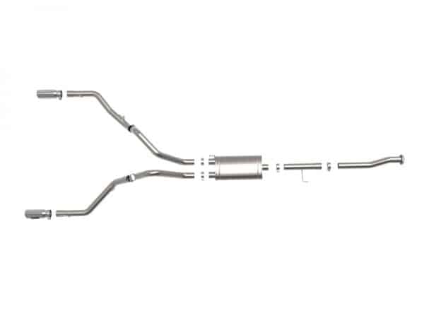 aFe Vulcan Series 3in 304SS Cat-Back w/ Polished Tips 15-20 Ford F-150 V6 2.7L/35L(tt) / V8 5.0L - Image 8