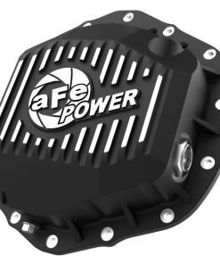 aFe Street Series Rear Differential Cover Black w/ Machined Fins 19-20 Ram 2500/3500