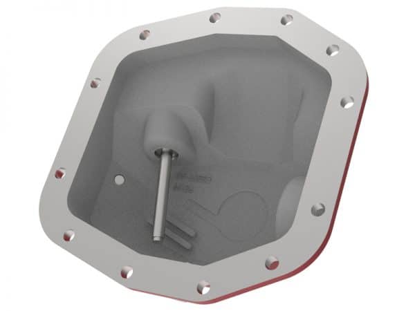 aFe Pro Series Front Differential Cover Red 2018+ Jeep Wrangler (JL) V6 3.6L (Dana M186) - Image 3