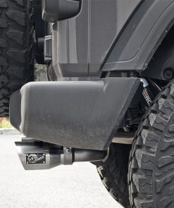 Alternative view of Rebel Series 2.5in 304 SS Cat-Back Exhaust w/ Polished Tips 2018+ Jeep Wrangler (JL) V6 3.6L