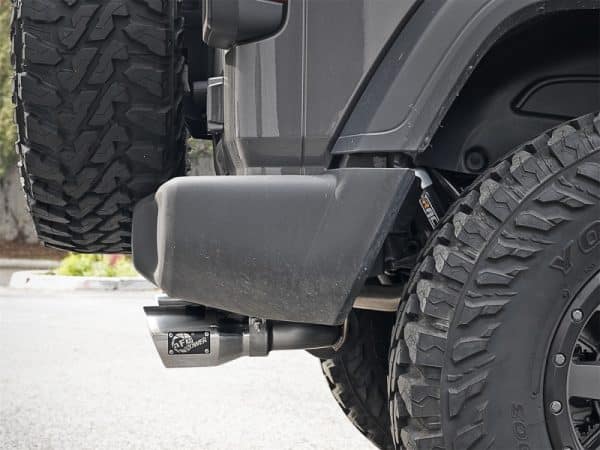 Rebel Series 2.5in 304 SS Cat-Back Exhaust w/ Polished Tips 2018+ Jeep Wrangler (JL) V6 3.6L - Image 2