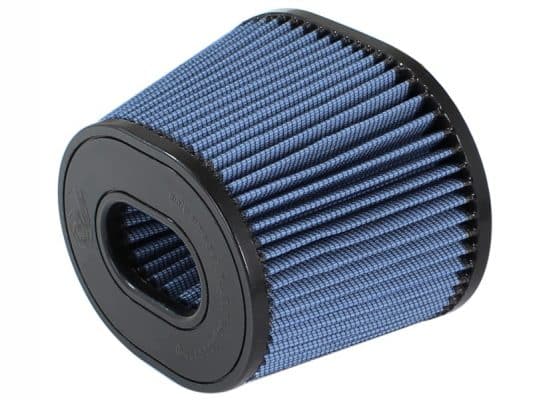 Alternative view of aFe MagnumFLOW Air Filters P5R Universal A/F 3.25in F x (9x6.5)in B x (6.75x5.5)in T x 3.375in H
