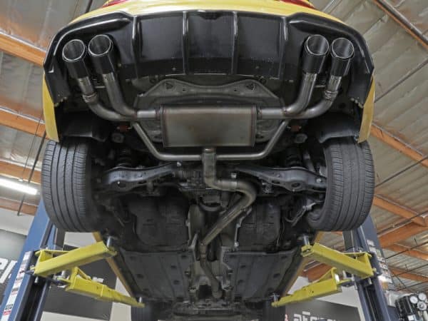 aFe MACHForce XP 3in-2.5in 304SS Exhaust Cat-Back 15-20 Audi S3 L4-2.0L (t) - Polished Tips - Image 5