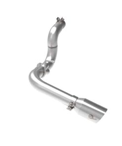 aFe 20-21 Jeep Wrangler Large Bore-HD 3in 304 Stainless Steel DPF-Back Exhaust System - Polished Tip