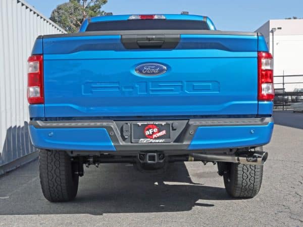aFe Apollo GT 3in 409 SS Cat-Back Exhaust 2021 Ford F-150 V6 2.7L/3.5L (tt)/V8 5.0L w/ Polished Tips - Image 5