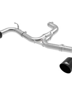 aFe 18-20 VW GTI (MK7.5) 2.0L MACH Force-Xp 3in to 2.5in 304 SS Axle-Back Exhaust System-Black Tips