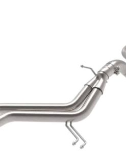 aFe Takeda 2-1/2in to 3in  SS-304 Cat-Back Exhaust w/ C/F Tips 13-17 Hyundai Veloster L4-1.6L
