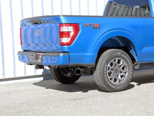 aFe Apollo GT 3in 409 SS Cat-Back Exhaust 2021 Ford F-150 V6 2.7L/3.5L (tt)/V8 5.0L w/ Black Tips - Image 6