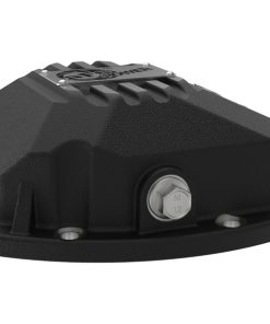 Alternative view of aFe Street Series Dana 30Front Differential Cover Black w/ Machined Fins 97-18 Jeep Wrangler