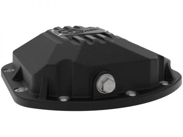 aFe Street Series Dana 30Front Differential Cover Black w/ Machined Fins 97-18 Jeep Wrangler - Image 2