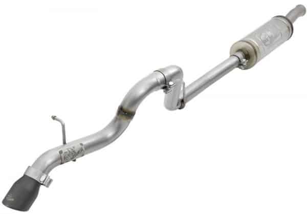 aFe MACH Force-Xp 2.5in 409SS Catback High-Tuck Exhaust 18-21 Jeep (JL) 3.6L 4-Door - Black Tip - Image 8