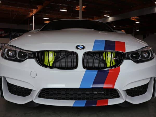 aFe Magnum FORCE Dynamic Air Scoop 15-18 BMW M3/15-20 M4 - Yellow - Image 7