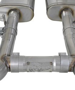 Alternative view of aFe MACH Force-Xp 2-1/2in 304 SS Cat-Back Exhaust 15-19 Dodge Challenger V6-3.6L - Raw Tip