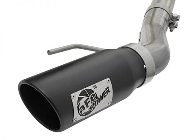 aFe MACHForce XP 3in 409-SS Exhaust Cat-Back 2017 Ford F-150 Raptor V6-3.5L (tt) w/ Black Tip - Image 4