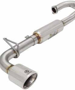aFe 11-16 Scion TC L4-2.5L 304SS 2-1/4in to 2-1/2in Axle-Back Takeda Exhaust w/ Polished Tip