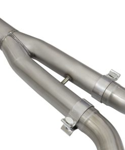 Alternative view of aFe MACHForce XP Exhausts Cat-Back SS-304 EXH w/ Black Tips 15-16 Ford Mustang EcoBoost 2.3L (t)