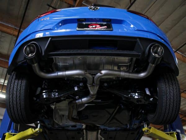 aFe 18-20 VW GTI (MK7.5) 2.0L MACH Force-Xp 3in to 2.5in 304 SS Axle-Back Exhaust System- Pol. Tips - Image 6