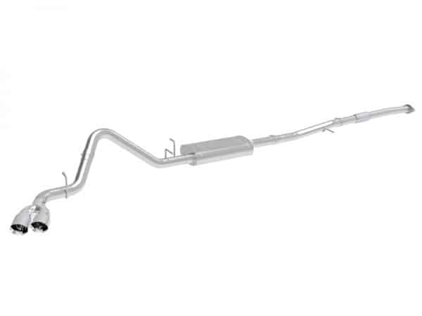 aFe Vulcan Series 3in 304SS Exhaust Cat-Back w/ Pol Tips 2019 GM Silverado / Sierra 1500 L4-2.7L (t) - Image 5