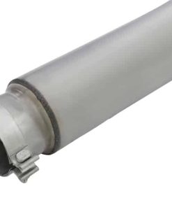 Alternative view of aFe LARGE Bore HD Exhausts 5in DPF-Back SS-409 2016 Nissan Titan XD V8-5.0L CC/SB (td)