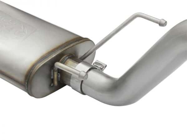 aFe MACHForce XP Cat Back SS Exhausts  Black Tips 05-12 Toyota Tacoma L4-2.7L - Image 2