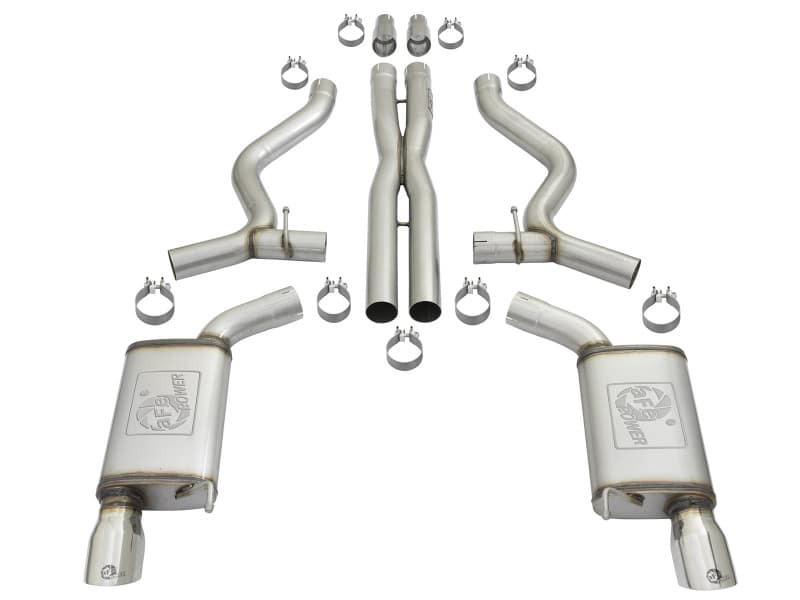 aFe 11-21 Dodge Durango V6-3.6L/V8-5.7L MACH Force-Xp 304 SS Cat-Back Exhaust System w/ Polished Tip - Image 10