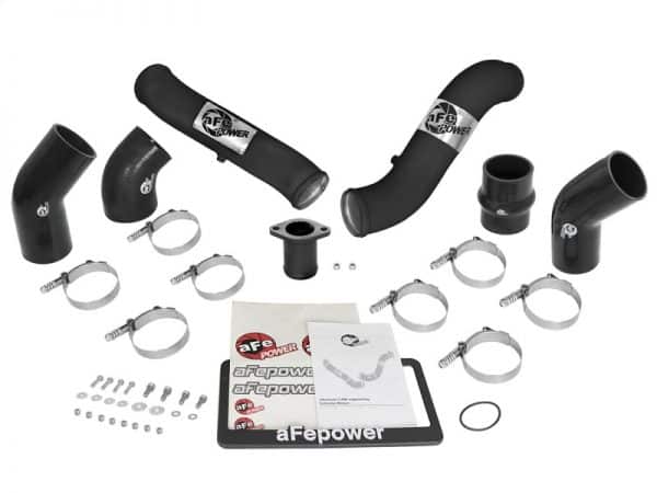 aFe BladeRunner Intercooler w/ Black Tubes 16-17 Nissan Titan XD V8 5.0L (td) - Image 6