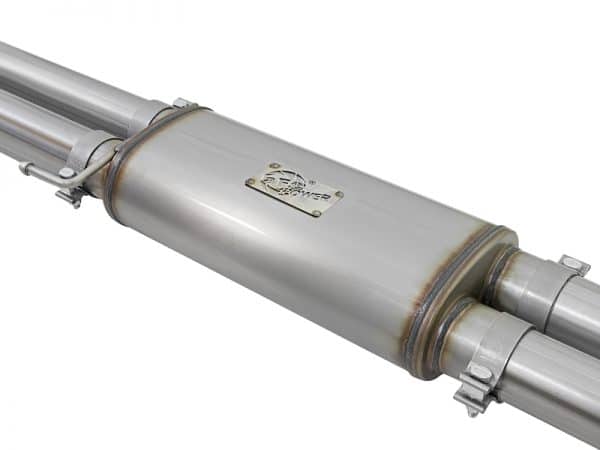 aFe MACHForce XP 3in 409-SS Exhaust Cat-Back 2017 Ford F-150 Raptor V6-3.5L (tt) w/ Black Tip - Image 10