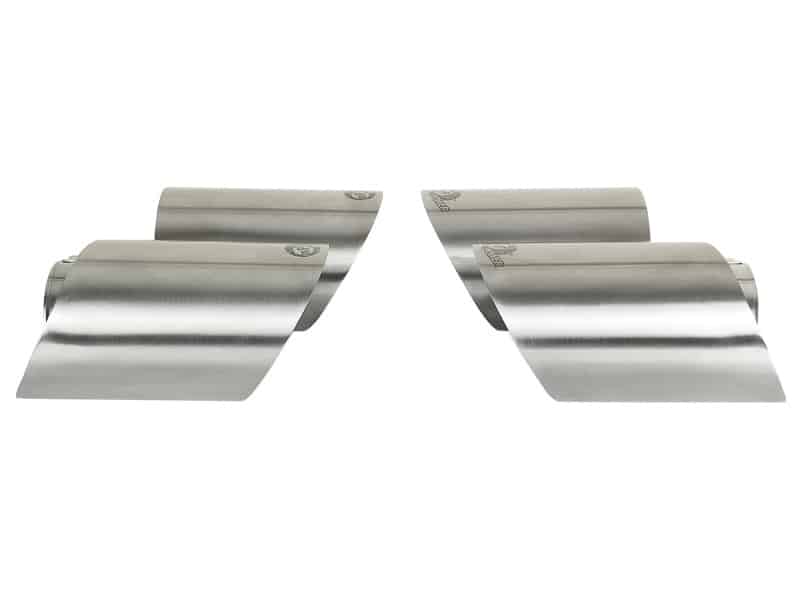 aFe MACH Force-Xp 304 SS OE Exhaust Tips Polished 12-16 Porsche 911 (C2S 991) H6 3.8L - Image 6