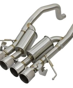 aFe MACHForce XP 3in-2 1/2in Axle Back 304SS Exhaust w/ Polished Tips 15-17 Chevy Corvette Z06