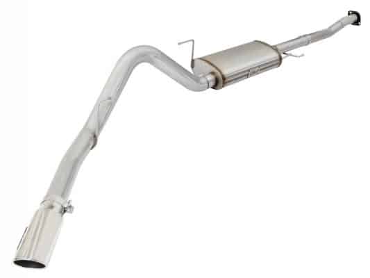 aFe MACHForce XP SS Exhaust 3in to 3.5in Cat-Back w/ Polished Tip 15 Ford F-150 EcoBoost V6 2.7/3.5L