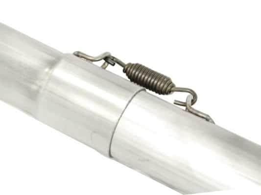 Alternative view of aFe MACHForce XP Exhaust Cat-Back 2in SS-304 Cat-Back Exhaust for 05-08 Porsche Boxster S (987.1) H6