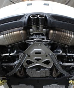 Alternative view of aFe Power 13-14 Porsche Cayman S / Boxster S Carbon Fiber Exhaust Tip Upgrade