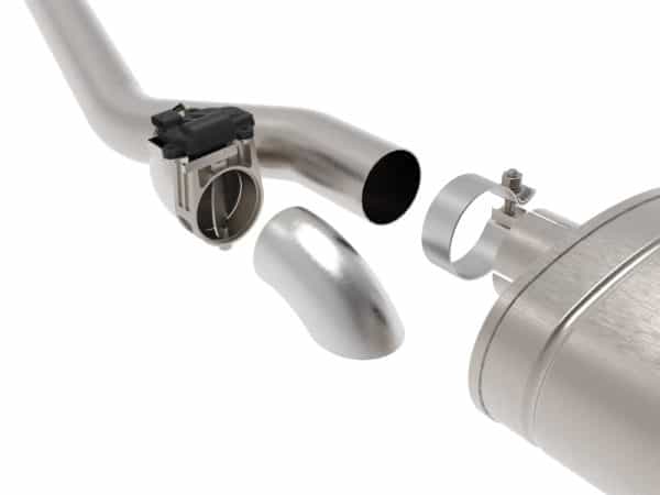 aFe Gemini XV 3in 304 SS Cat-Back Exhaust w/ Cutout 19-21 GM Silverado/Sierra 1500 V8 - Image 6