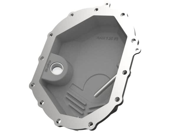 AFE Power 11-18 GM 2500-3500 AAM 9.25 Axle Front Diff Cover Black Machined w/ 2 Qts 75w90 Oil - Image 3