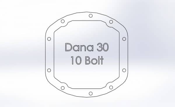 aFe Street Series Dana 30Front Differential Cover Black w/ Machined Fins 97-18 Jeep Wrangler - Image 4