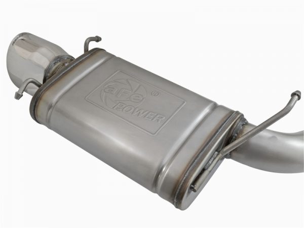 aFe Mach Force-Xp 3in CB Stainless Steel Dual Exhaust System w/Polished Tips 09-15 Cadillac CTS-V - Image 3