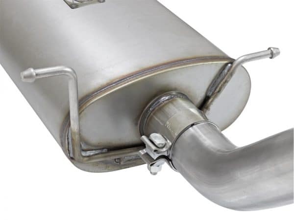 aFe MACHForce XP Exhausts Cat-Back Black Tip 09-17 GM Silverado 1500 4.3/5.3L RegCab SB/LB - Image 3
