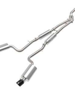 aFe POWER Takeda 16-17 Lexus IS200t L4-2.0L (t) 2.5in-3in 304 SS CB Exhaust w/ Black Tips