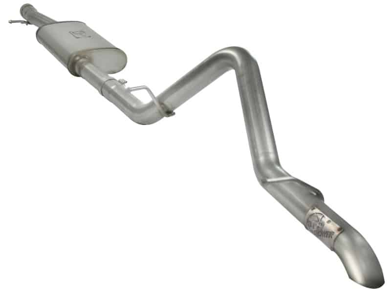 aFe MACH Force-Xp 2-1/2in 409 Stainless Steel Cat-Back Exhaust Jeep Wrangler 07-11 V6-3.8L (4dr) - Image 3