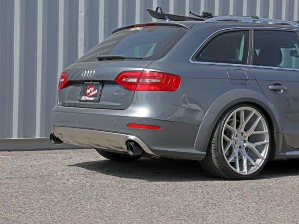 afe MACH Force-Xp 13-16 Audi Allroad L4 SS Cat-Back Exhaust w/Black Tips - Image 3
