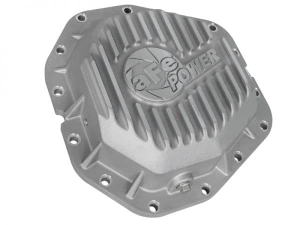 aFe Power Rear Diff Cover Raw Finish 2017 Ford F-350/F-450 V8 6.7L (td) Dana M300-14 (Dually) - Image 3