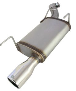 aFe Axle-Back Exhaust 2.5in 409SS w/Polished Tip 05-09 Ford Mustang V6 4.0L