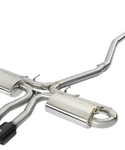 aFe Takeda 3in 304 SS Cat-Back Exhaust System w/ Black Tips 2017+ Honda Civic Si (4dr) I4 1.5L (t)
