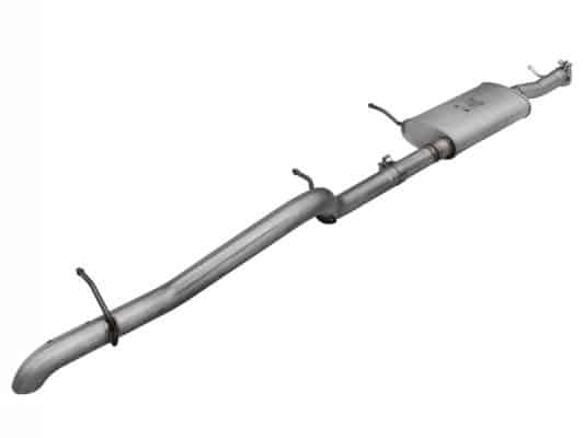 aFe Scorpion Exhaust System, Cat Back Aluminized Hi-Tuck 07-14 Jeep Wrangler JK Unlimited V6 3.6/3.8