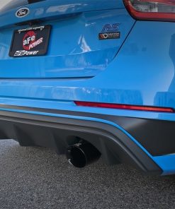 Alternative view of aFe Takeda 3in 304 SS Cat-Back Exhaust System w/ Black Tips 16-18 Ford Focus RS I4-2.3L (t)