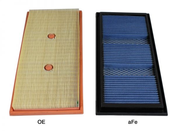 aFe MagnumFLOW OEM Replacement Air Filter PRO 5R 12-14 Mercedes-Benz C/E/ML-Class V6 3.5L - Image 3