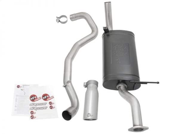aFe MACHForce XP Exhaust Cat-Back SS-304 97-16 Nissan Patrol (Y61) I6-4.8L w/ Polished Tips - Image 4